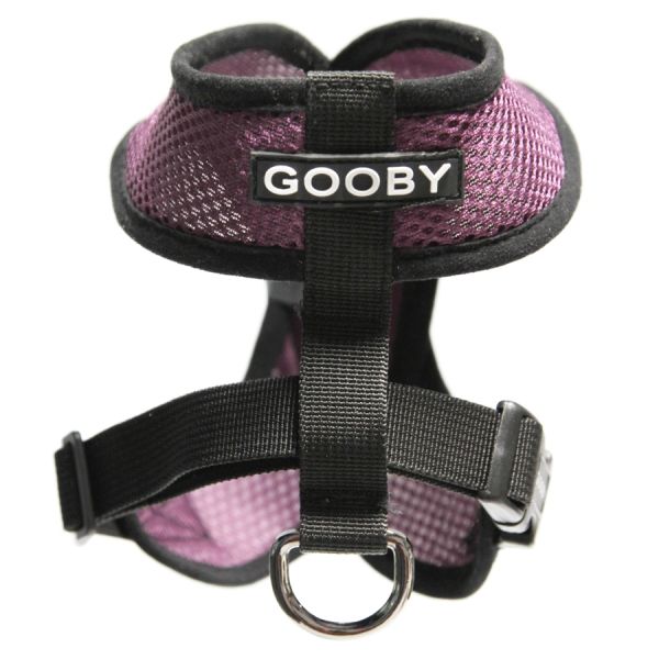 gooby dog harness no choke comfort mesh wider neck gooby harness size chart