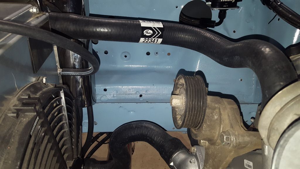 Mustang ls swap radiator hoses LS1TECH