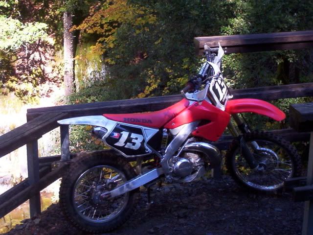 2001 Honda cr250 kickstand #4