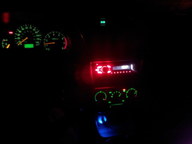 LED gauge cluster conversion for 02+ Impreza Subaru Impreza GC8 & RS