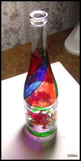 Роспись по стеклу( первые работы) - Demiart