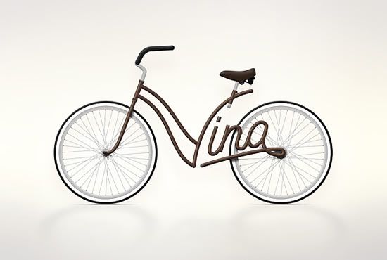 Picture of vintage graphic bike” title=