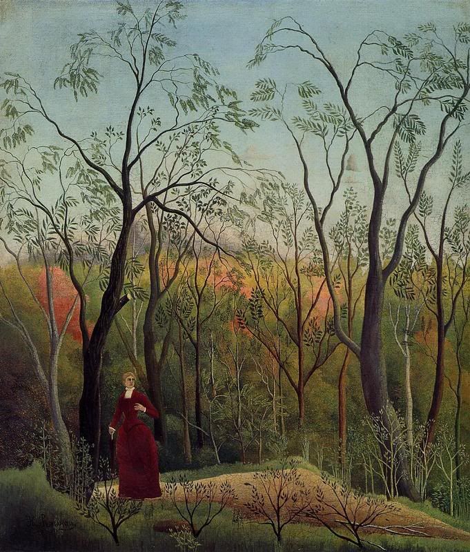 La promenade dans la forêt, Henri Rousseau, 1886