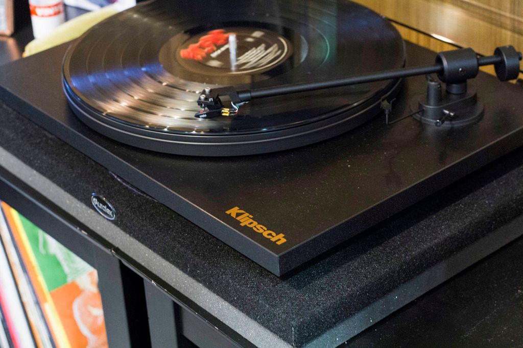 klipsch vinyl player