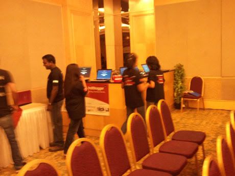 Signing in at Indiblogger