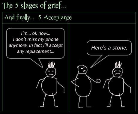 stages of grief. 5 Stages Of Grief People Will