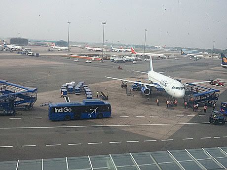 Delhi Airport view