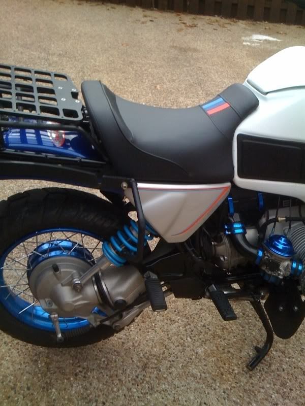 Bmw r100gs solo seat #2