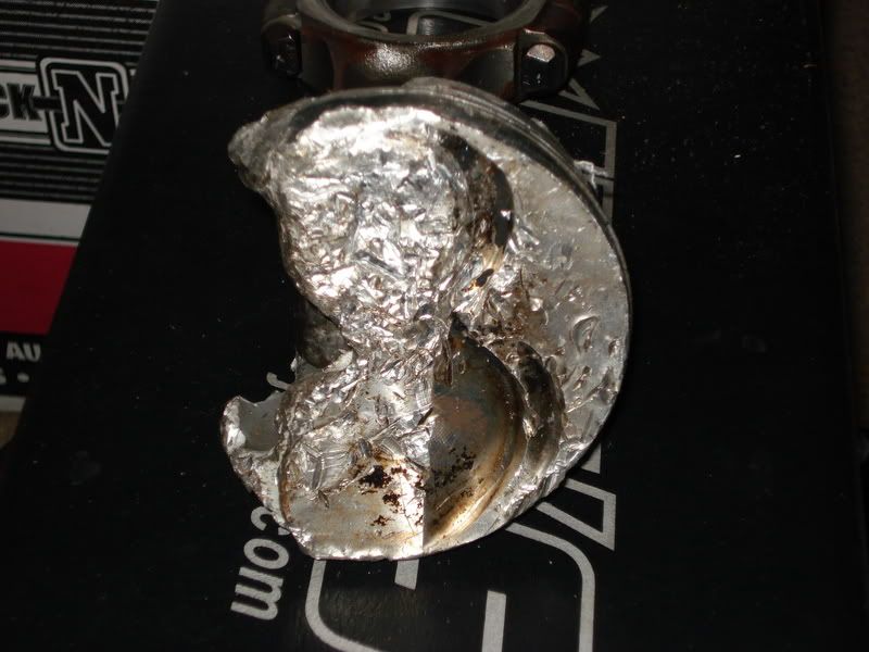 This is what happens with piston / valve clearance issues Ford