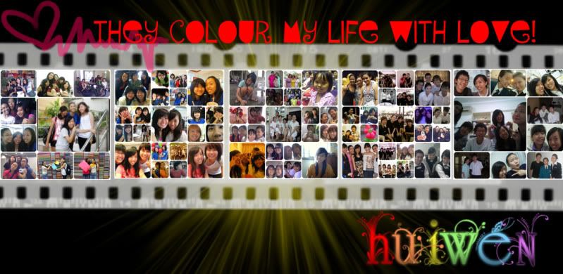 they colour my life with LOVE