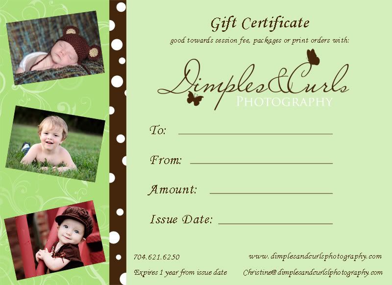 Gift Certificate