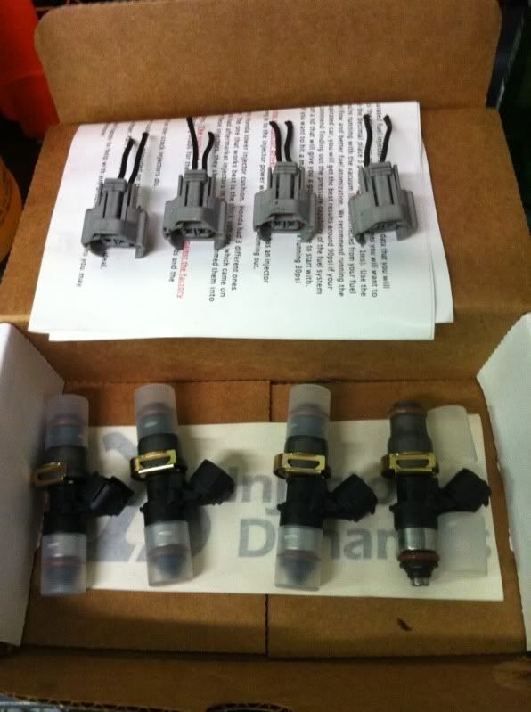 big injectors 12001600cc and injector driver box .. The K