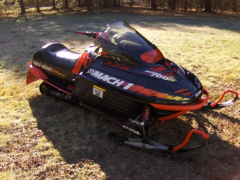 BIG Pix Of My Ck3 1998 With All The Red Add Ons Ski Doo Snowmobiles