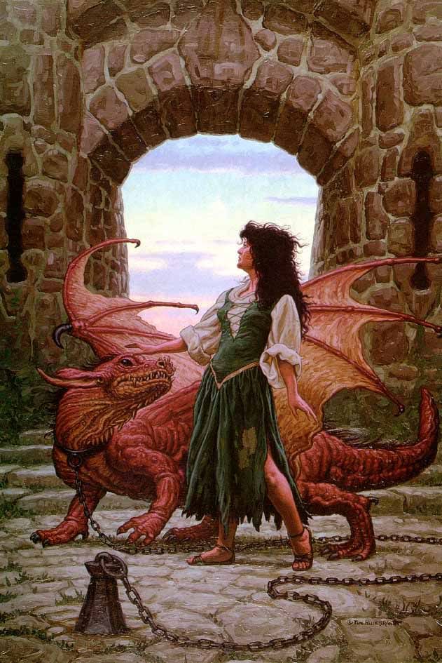 woman pink dragon Pictures, Images and Photos