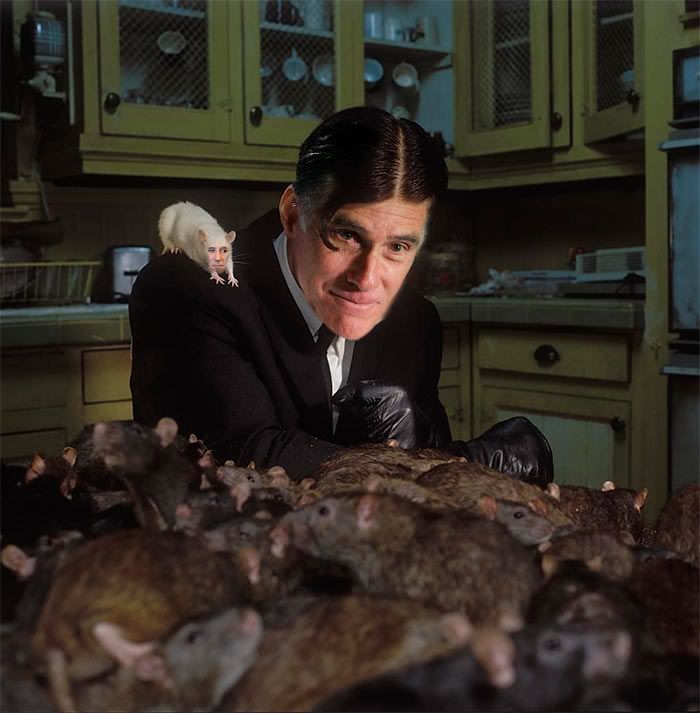 Mitt Romney photo: Mitt and his rats Mitt-n-Rick.jpg