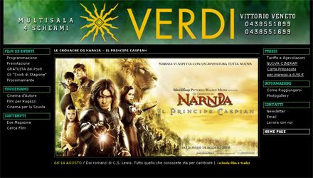 Homepage Multisala Verdi