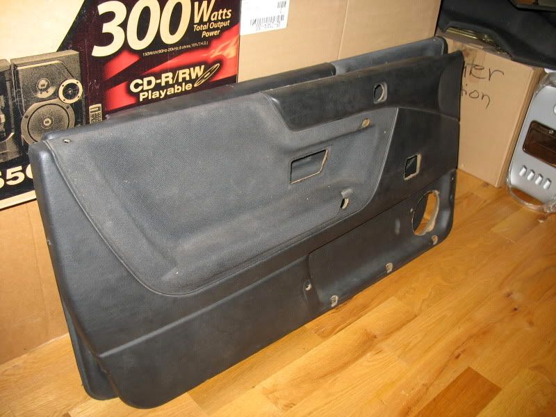 FS: Corrado Euro bumper / Early door cards [black cloth]