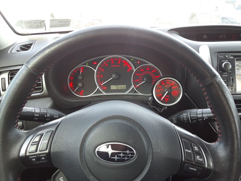 SPT Boost Gauge Installed! 2013 STi NASIOC