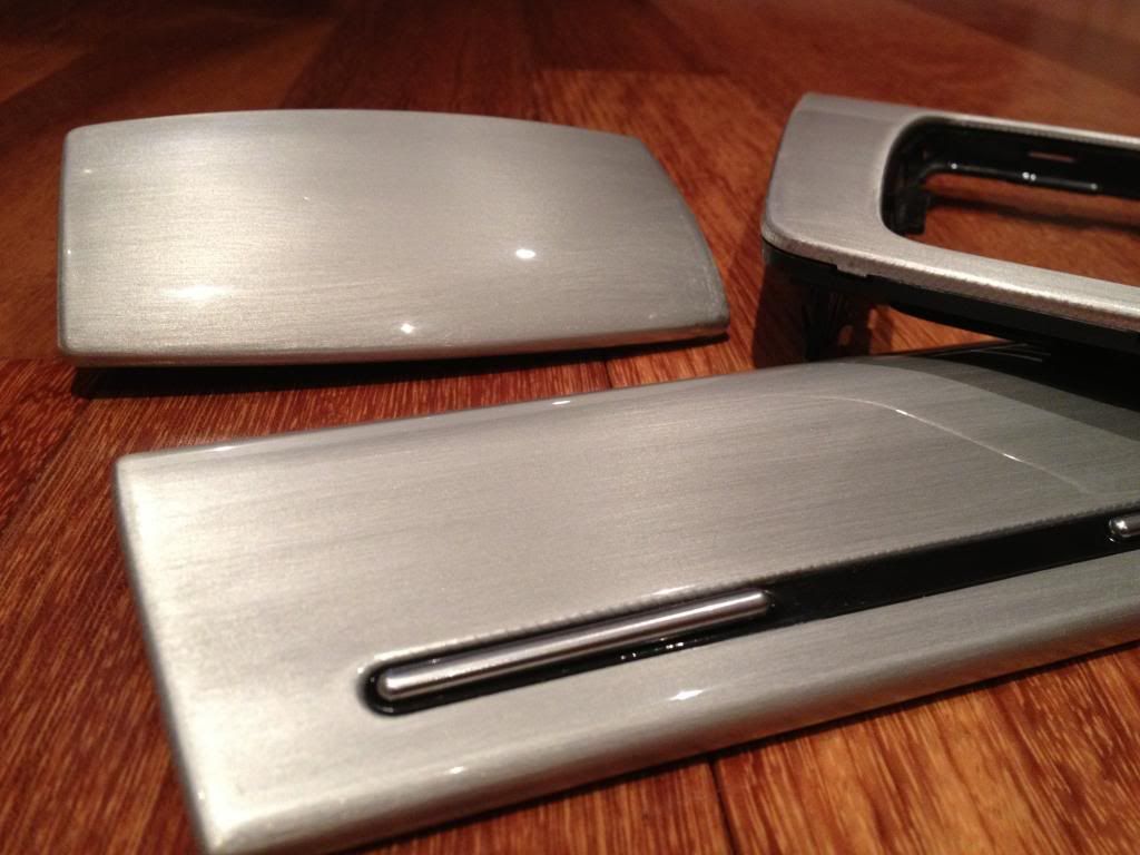 Piano Black Trim wrap project w/ 3m 1080 Brushed Black Vinyl