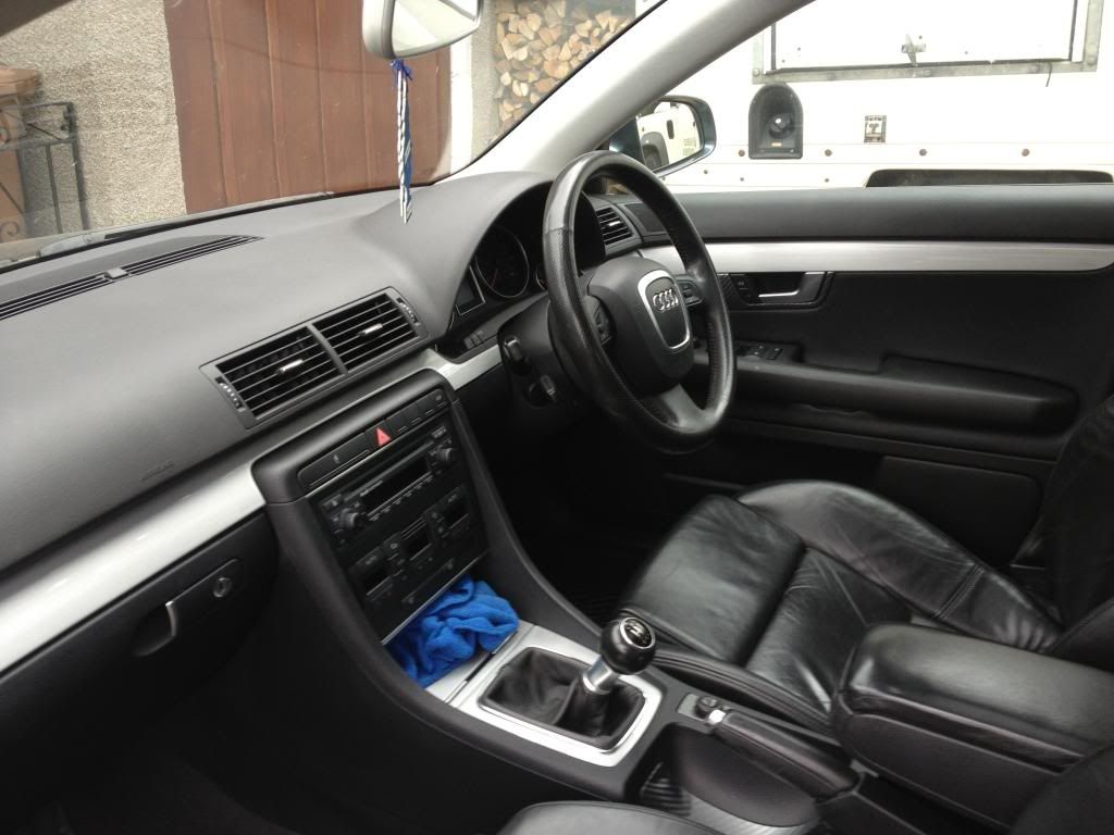 Piano Black Trim wrap project w/ 3m 1080 Brushed Black Vinyl