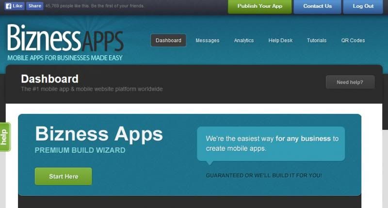 Bizness Apps Review Build Your Own Mobile App Getapp®