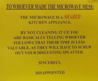 Messy Microwave