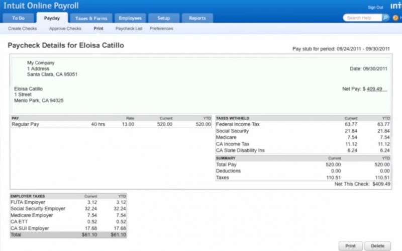 Intuit Online Payroll Review Intuit Online Payroll Review
