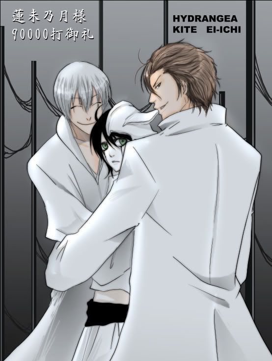 BleachAizenUlquiorraGin2.jpg Gin x Ulquiorra x Aizen image by Your_Worst_Nightmare_666