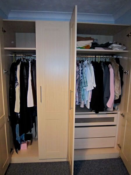 New wardrobes