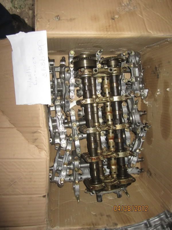 FS K20Z1 bare block, crankshaft and k24 rocker arm assemblies Honda