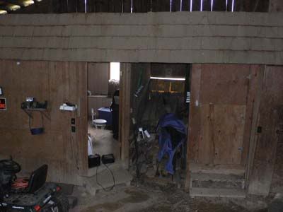 Standing on Hay, Tack room, and 3 of 3 Stall/ storage
