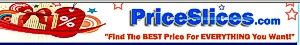 Price Slices Shopping Purchase Retail Stores and Web Merchants Shopping Cart Pricing Comparisons to Find Your Lowest Costs For Everything and Anything You Want