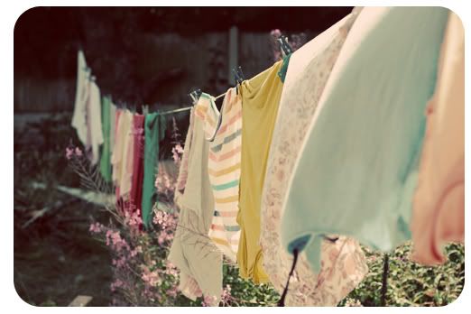 Emma Angelic 365 washing line laundry vintage
