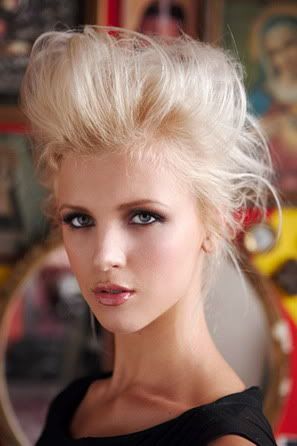  Hair Styles on Platinum Blonde Hair   Images By Photographer Scott Rhea