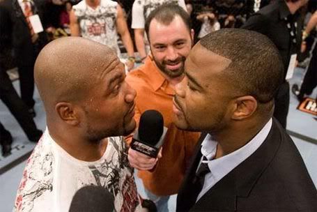 Rampage/Rashad Staredown