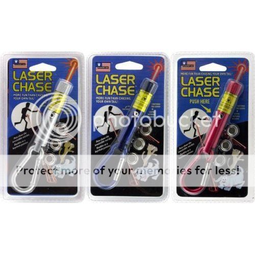 Laser Chase Dog Cat Toy Petsport USA 3 Batteries