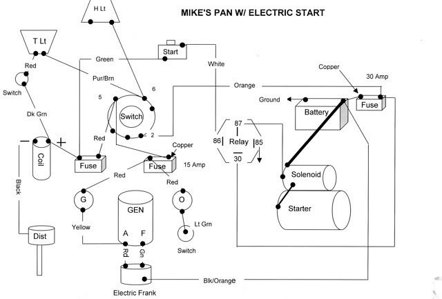 '76 flh starter relay wiring - Harley Davidson Forums diagrams for harley shovelhead starter 