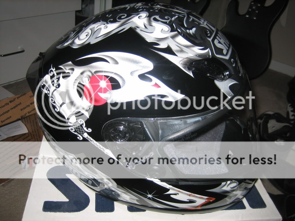 New Shoei RF-1000 Diabolic 2 Helmet - Sz Medium - KawiForums - Kawasaki ...