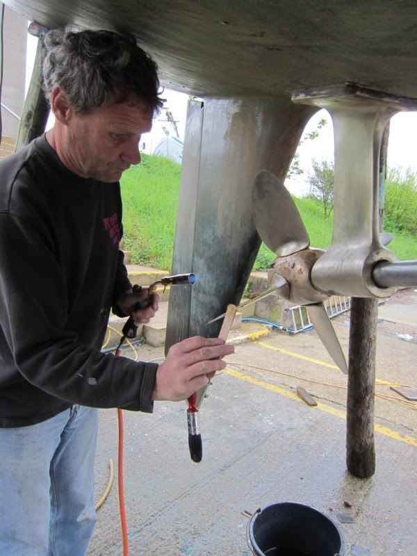 Applying Lanolin, May 3, 2012
