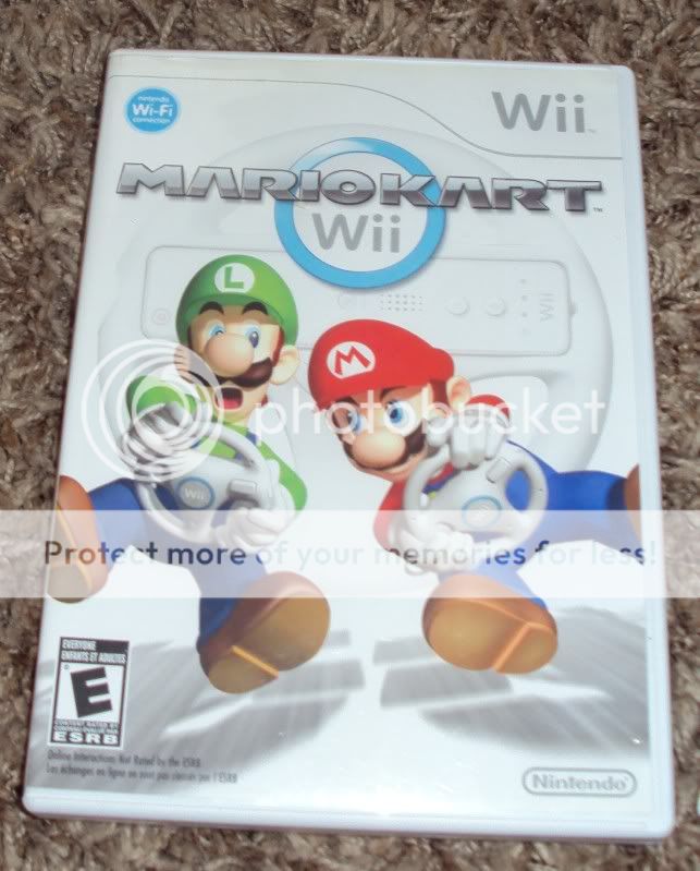 MARIO KART NINTENDO WII CASE & INSTRUCTIONS MANUAL ONLY NO GAME  
